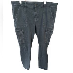 American Eagle Next Level Stretch Cargo Jegging Grey 20 short